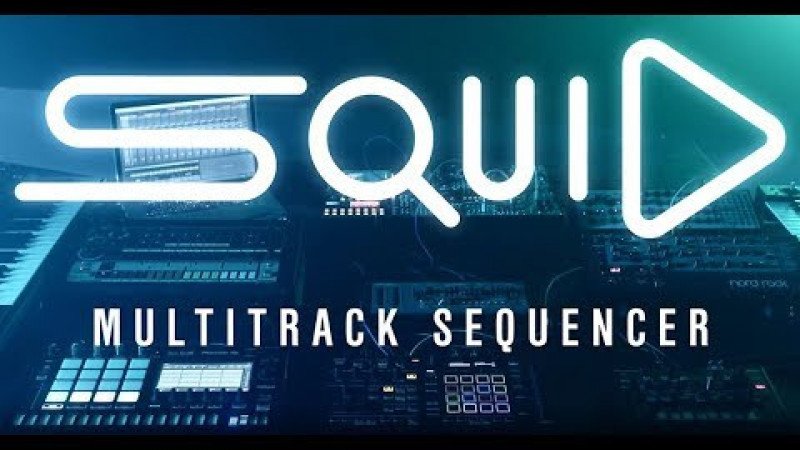 TORAIZ “SQUID” Official Introduction – The new multitrack sequencer