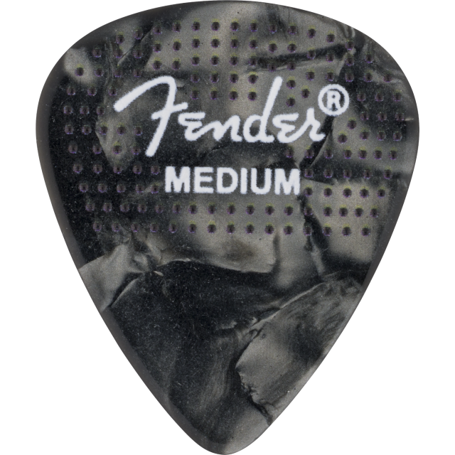 351 Dotted Celluloid Picks, 12-Pack, Medium