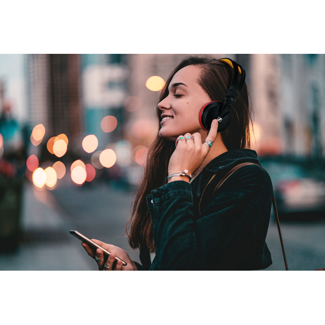 Earpad Set VELOUR for Sennheiser HD 25 - Blue