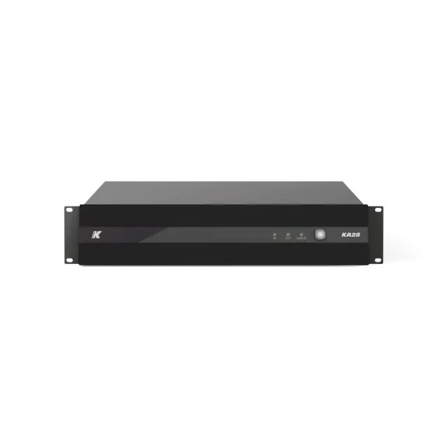 Amplificatore Classe D, 8x600W @ 2 Ohm, DSP Integrato, 2x2 Canali Dante Abilitati