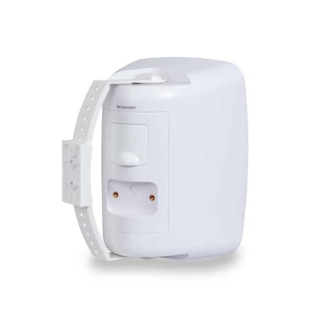 Coppia di Diffusori 6.5" Passivi 2-Vie a Parete da Esterno, Bianco