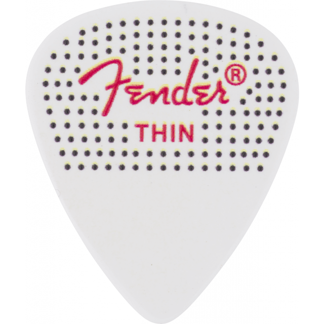 351 Dotted Celluloid Picks, 12-Pack, Thin