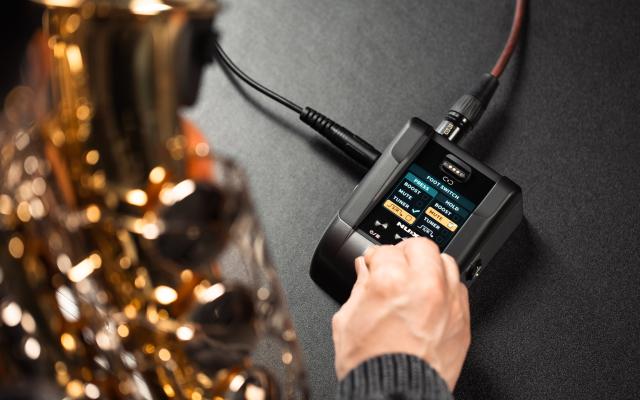 NUX B-6 PRO: wireless transmission for wind instruments upgraded to ‘PRO’