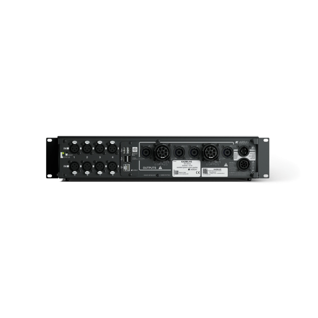 8-Channel Live Power Amplifier, 2500W @ 4Ω per Channel,  DSP and osKar System