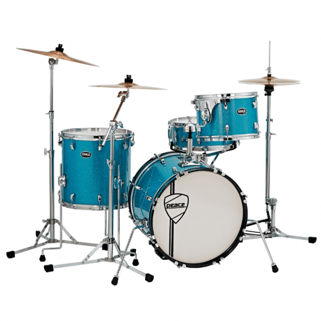 Drumkit da 4 pezzi retrò Monterey Jazz series con grancassa da 18"