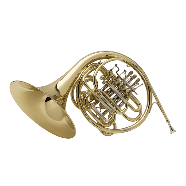 F/Bb Double French Horn with 4 rotary valves