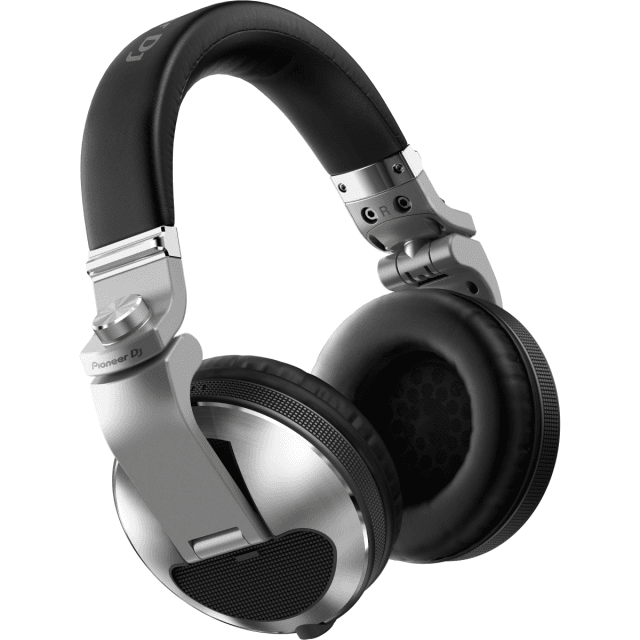 Flagship professional over-ear DJ headphones (silver)