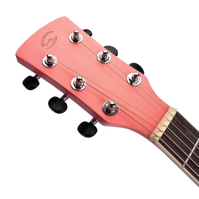 Hand wiped cutaway acoustic guitar w/preamp