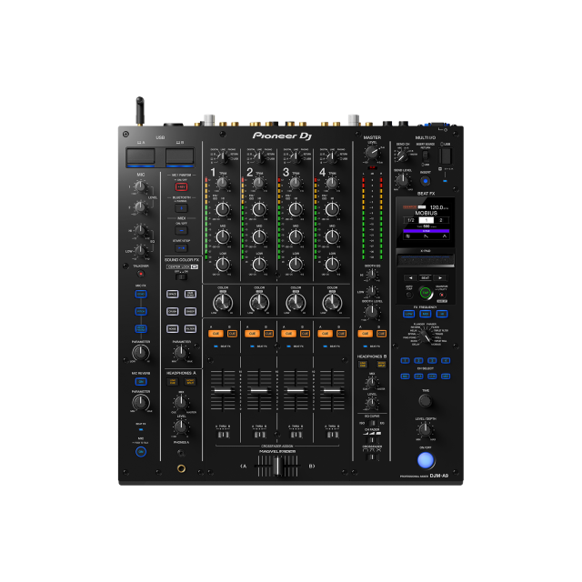 4-channel professional DJ mixer