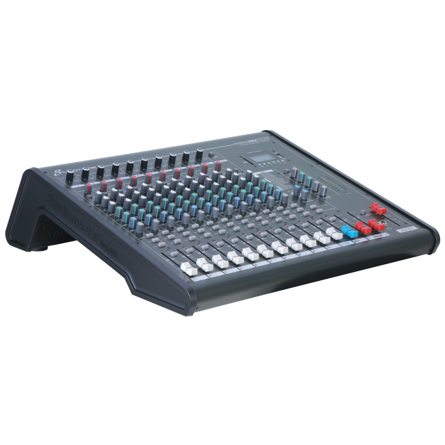 Console di missaggio professionale a 12 canali con Media e Bluetooth