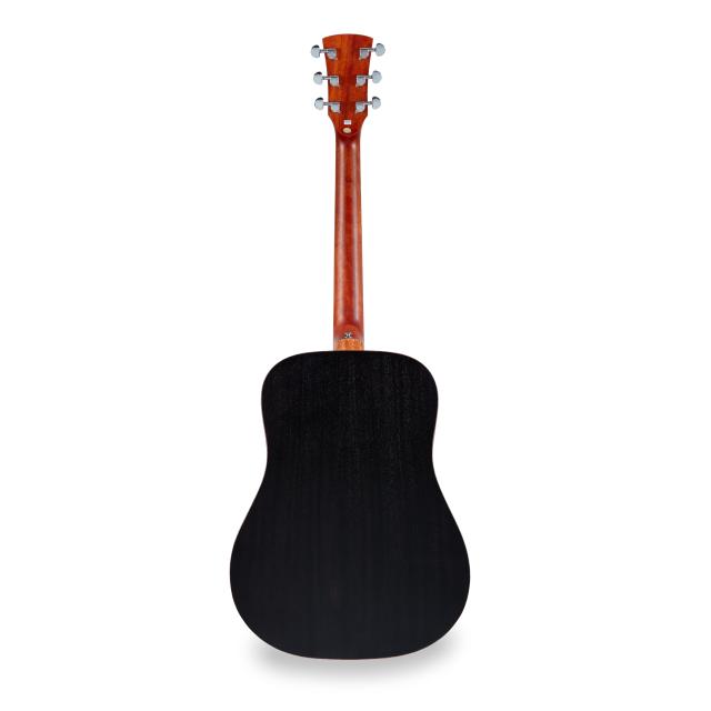 Chitarra acustica dreadnought con armrest in mogano