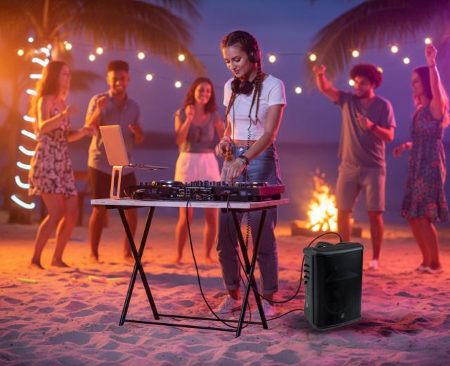 Go-Sound 8 Street: power, versatility and unlimited freedom of performance with its all-in-one battery-powered mixing system!