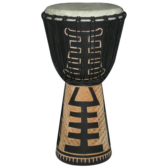 10" Mahogany wood Djembè