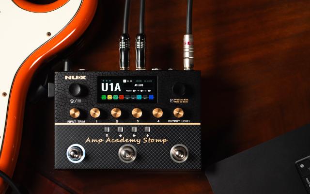 NUX Amp Academy Stomp: a new compact, flexible, and powerful modeler
