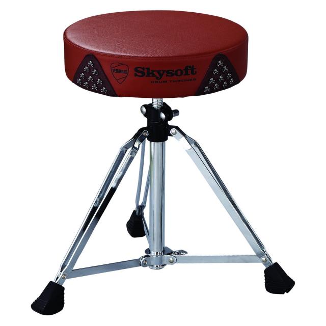Sgabello per batteria con seduta Skysoft