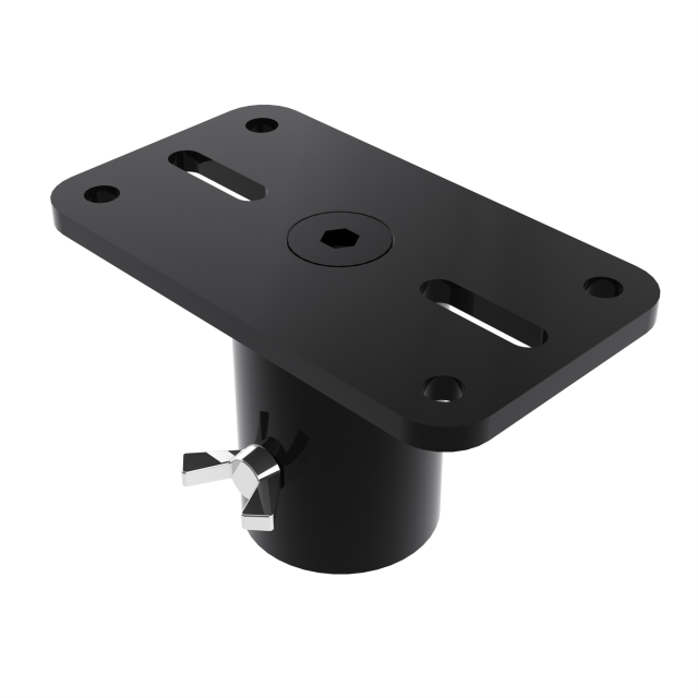 T75 Pole bracket Kit for Cyclone and Air series, black