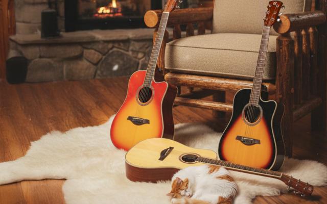 Soundsation Jasper acoustic guitars: 3 new cutaways defined by Beauty, Tone, and Character