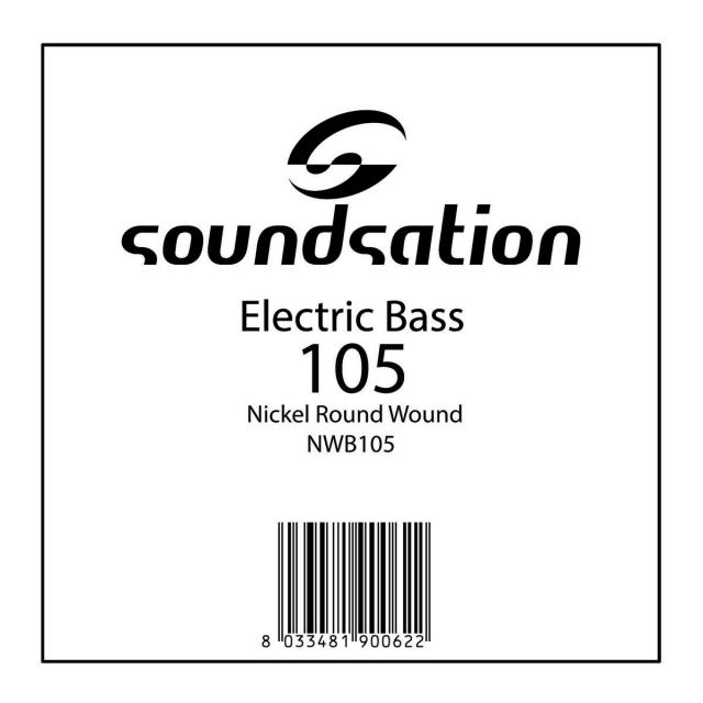 Electric bass guitar string  - 105