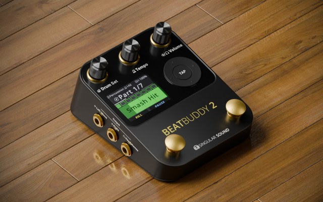 Singular Sound BeatBuddy 2: the original drum machine pedal goes super!