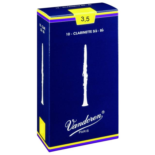 Confezione da 10pz di Ance per Clarinetto in Sib 3,5 Traditional