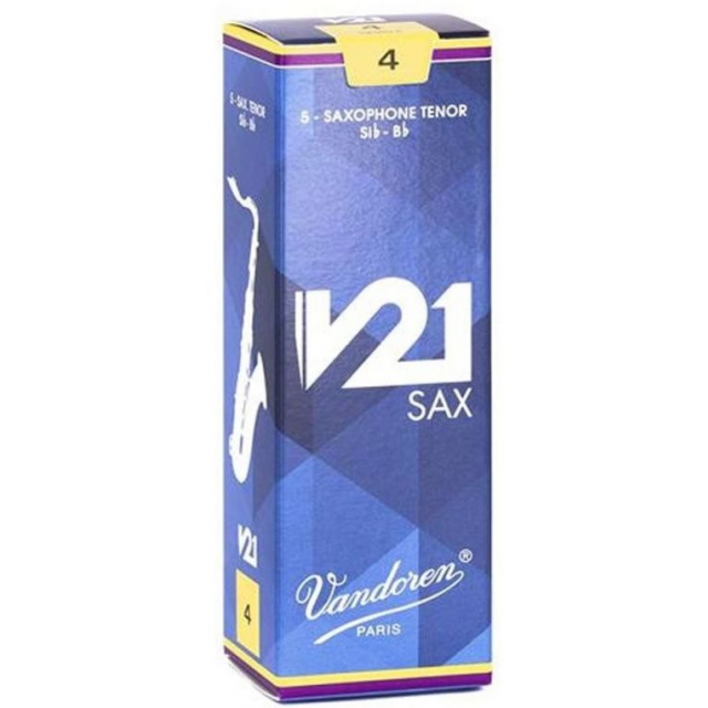 4 Tenor Saxophone Reeds V21 Pack 10pcs