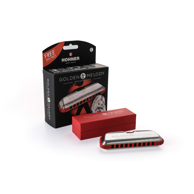 Golden Melody Progressive Harmonica, C