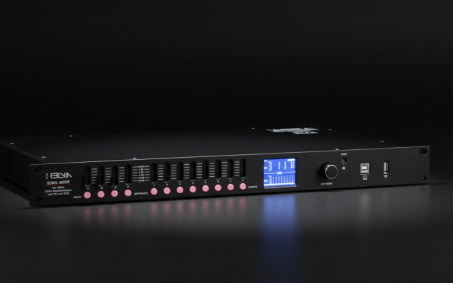 HELVIA SoniX 4800F audio processor: powerful and easy to use, the perfect synthesis of how Helvia conceives this type of product