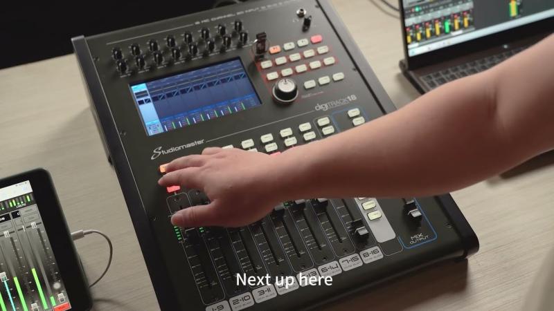 1 DigiTrack 18 front panel