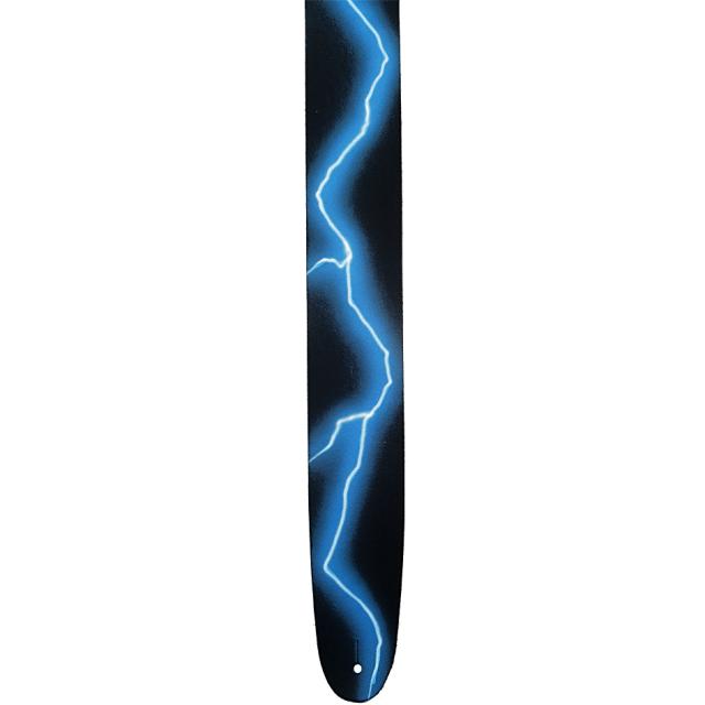 Guitar and Bass Strap Not padded leather (Airbrushed Light)