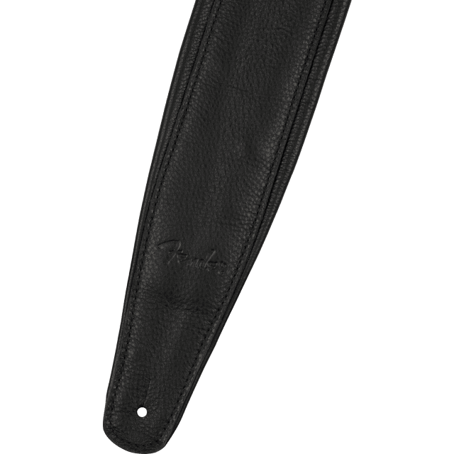 3.5" Premium Leather Strap, Black