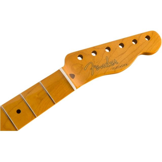 Manico Telecaster® serie classica anni '50, finitura laccata, 21 tasti stile vintage, tastiera in acero