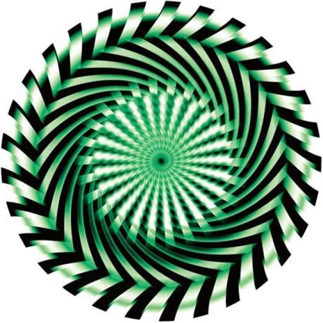 2x Slipmats Saw - green