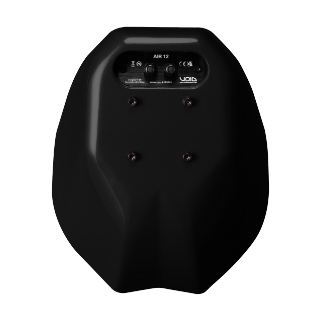 12” Two-way Passive Speaker with Coaxial Waveguide and Fiberglass Cabinet (Black)