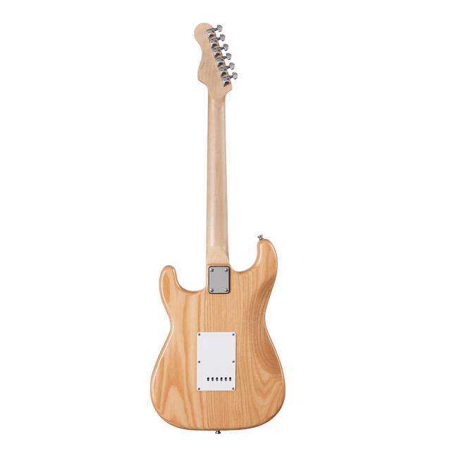 Double cutaway electric guitar with 2 single coils + splittable humbucker and self-locking tuners (Wilkinson equipped, eco-rosewood fretboard)