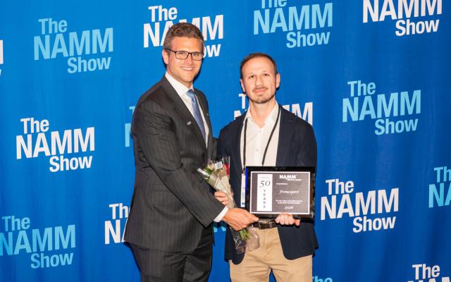 Frenexport riceve il prestigioso NAMM Milestone Award per i 50 anni di attività