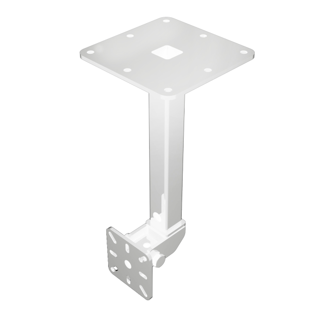 Supporto da soffitto in acciaio T80 per le serie Venu V2, ArcM, Cyclone, lunghezza: 350mm colore Bianco