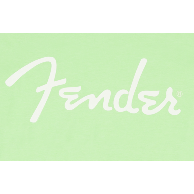 Fender® Spaghetti Logo T-Shirt, Surf Green, XXL