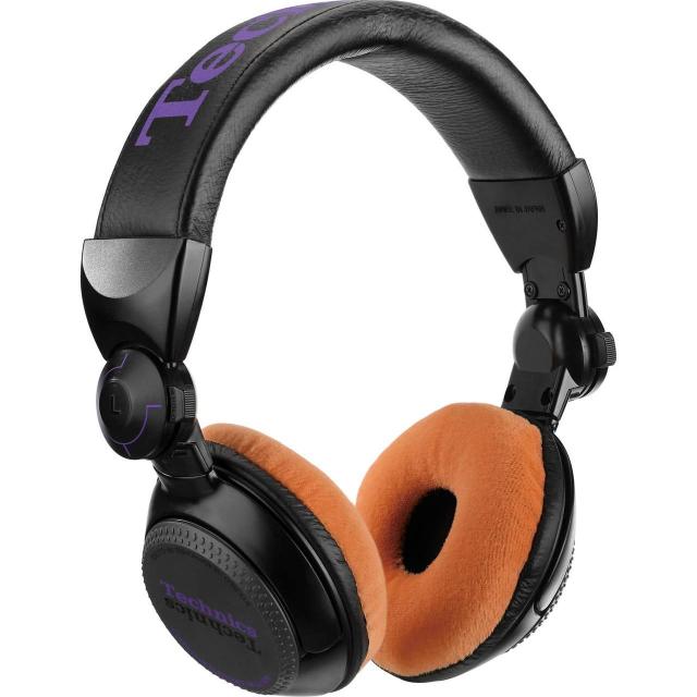 Earpad Set VELOUR for Technics RP-DJ1200/1210 - tangarine