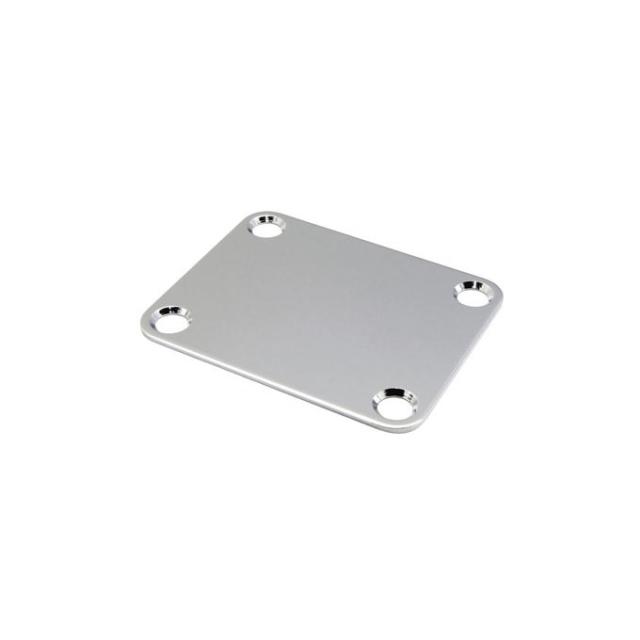 Electric Guitar Chrome finishing Metal Neck Plate