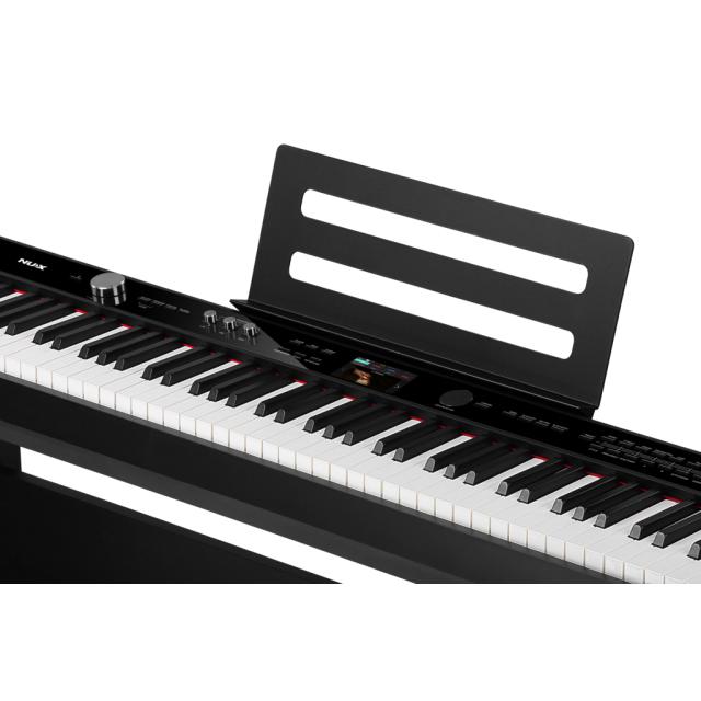 Portable digital piano (black finish)