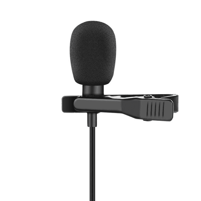 Podcast and recording Omnidirectional Lavarier Microphone