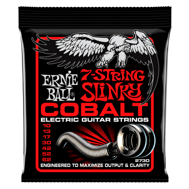 Skinny Top Heavy Bottom Slinky Cobalt 7-string Electric Guitar Strings