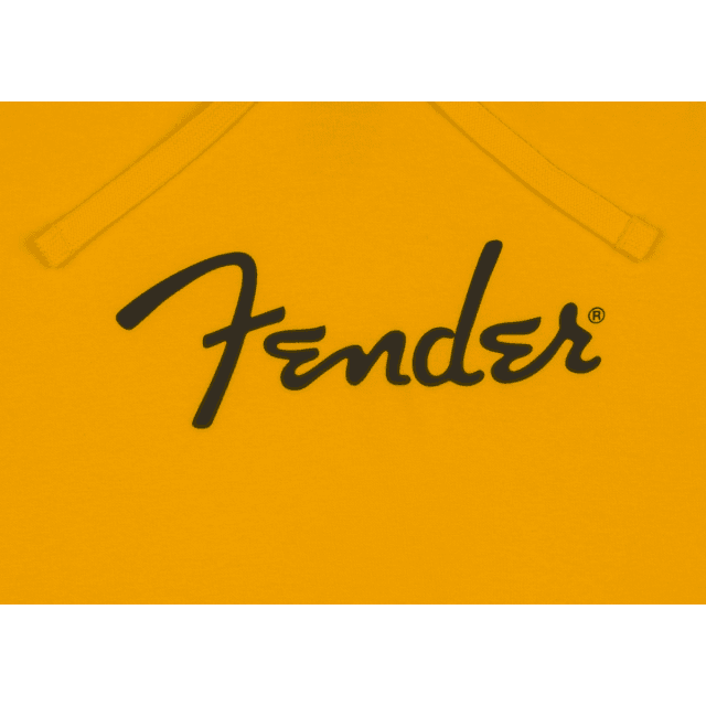 Fender® Spaghetti Logo Hoodie, Butterscotch Blonde, L