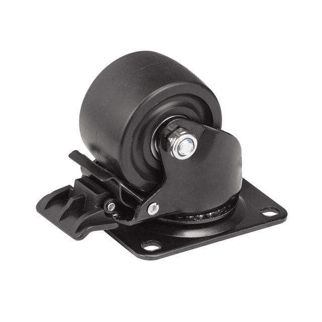 75mm High-Load Wheel with Roller Bearing and Brake