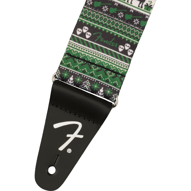 Tracolla Ugly Xmas Sweater Strap, Green Fair Isle