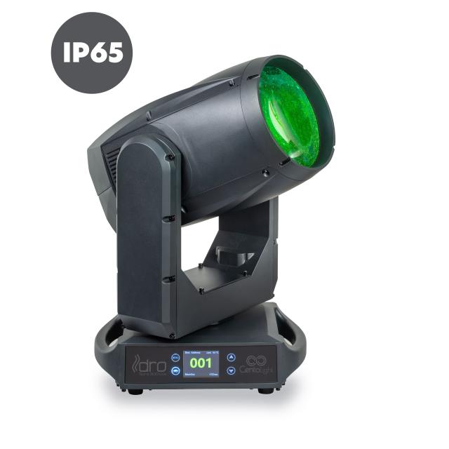 Set of 2 IP65 Beam moving heads w/flight case