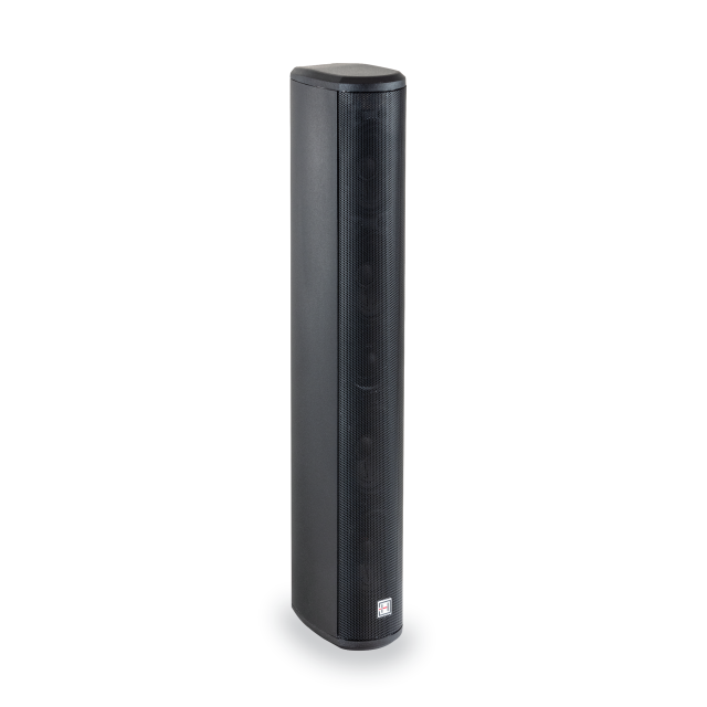 Diffusore a colonna sottile a 2 vie IP66 da 100 W, nero