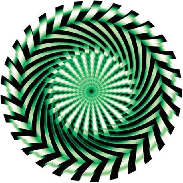 2x Slipmats Saw - green