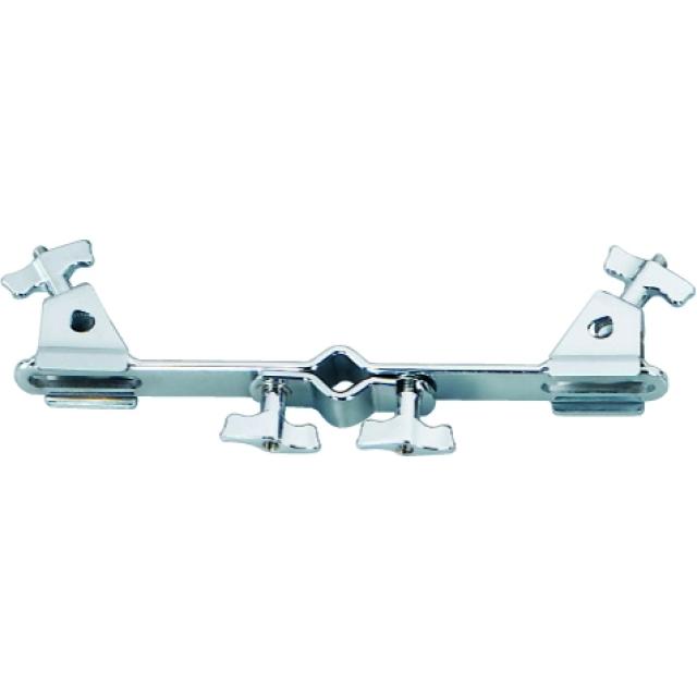 Clamp doppia il per montaggio di due accessori ad aste