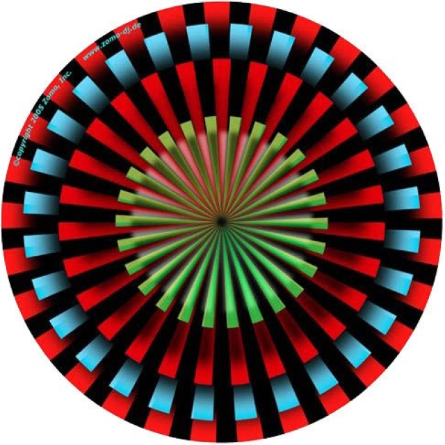 2x Slipmats - Pinwheel 1